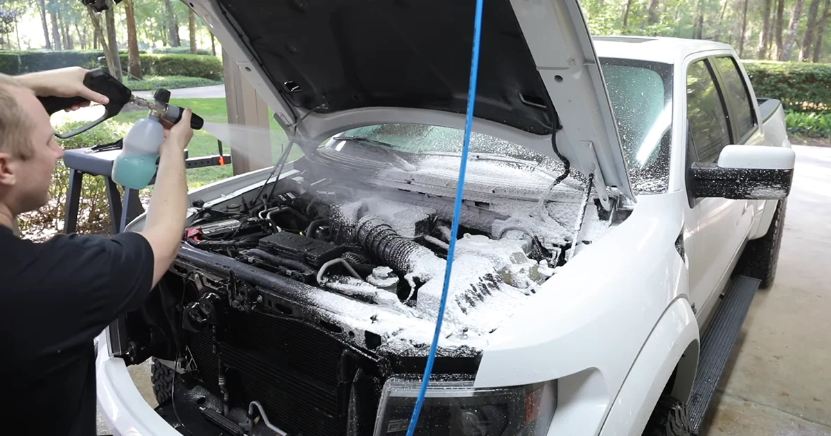 How to Clean Engine Bay