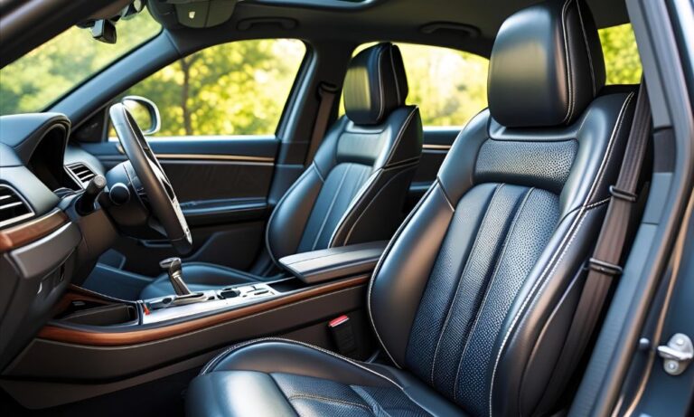 How to Clean Leather Car Seats