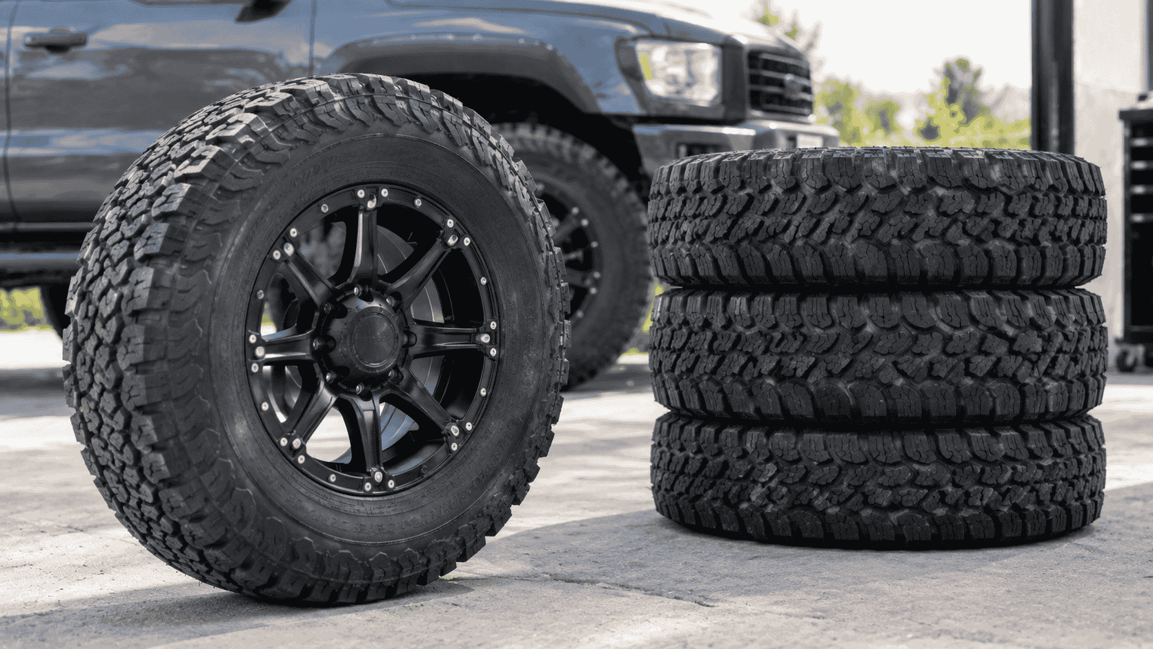 31-inch tire mounted on a 17-inch rim with metric tire size comparison